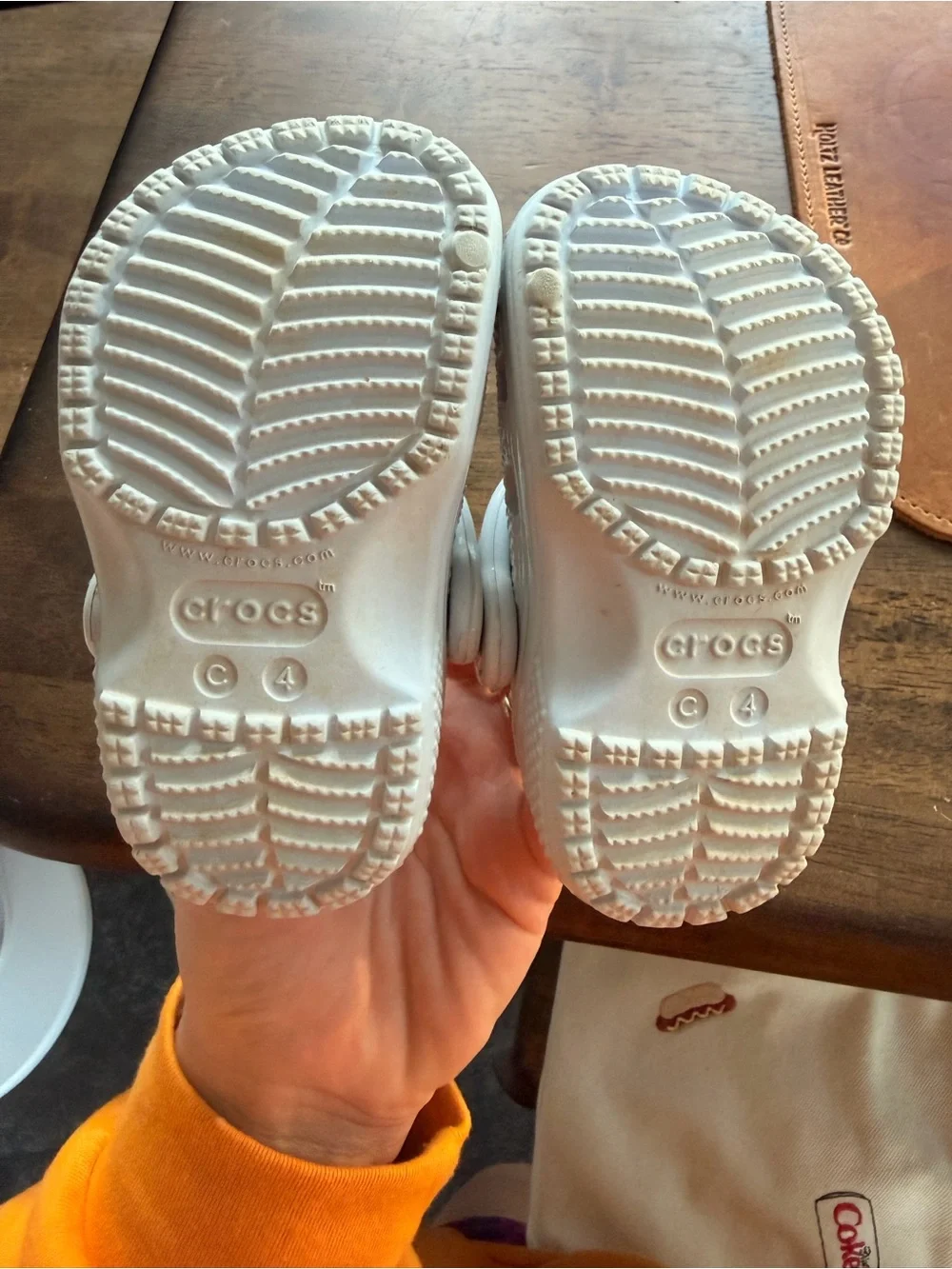 Baby crocs size 4